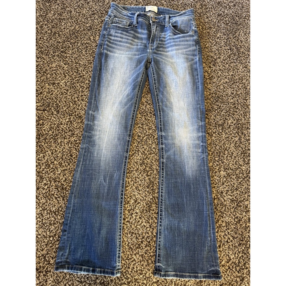 BKE Buckle Payton Bootcut Jeans Womens 27 X 31.5 Blue Denim